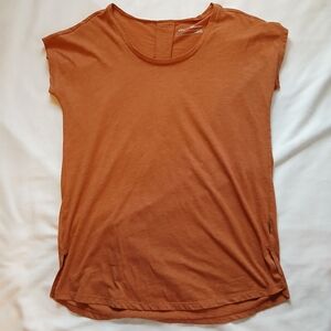 Eddie Bauer Women's Rust Short Sleeve Tee